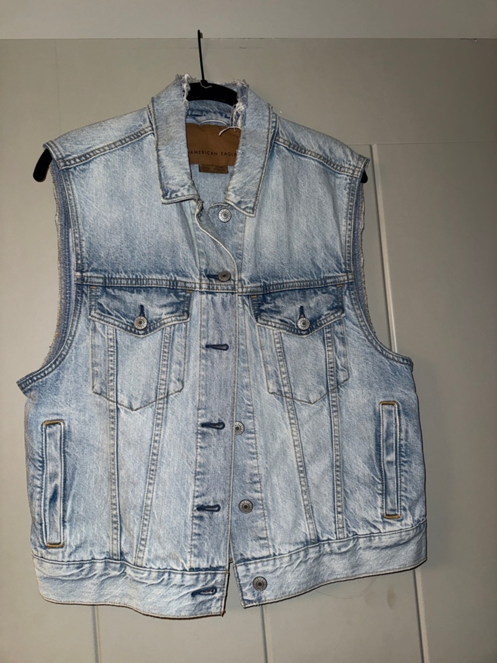 American Eagle Denim Vest